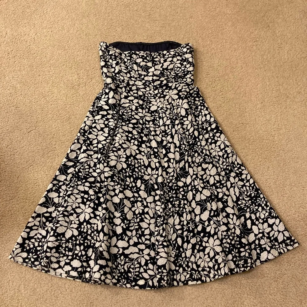 J Crew Strapless Sundress Size 10 ☀️ - Picture 2 of 7